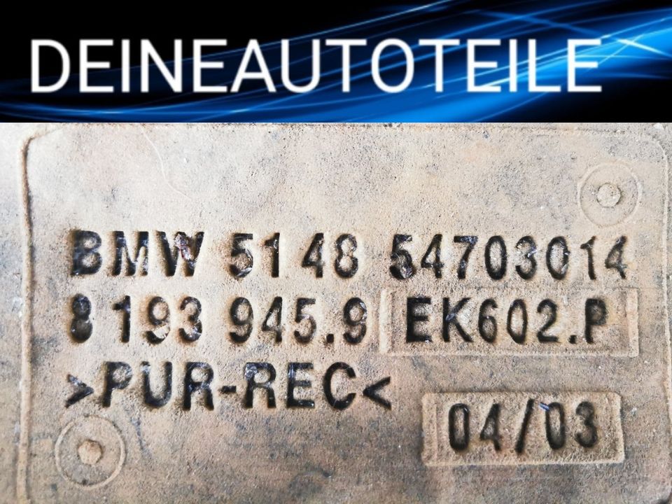 BMW E46 Hutablage Dämmung Dämmmatte Lautsprecher 8193945 in Berlin -  Neukölln, Ersatz- & Reparaturteile