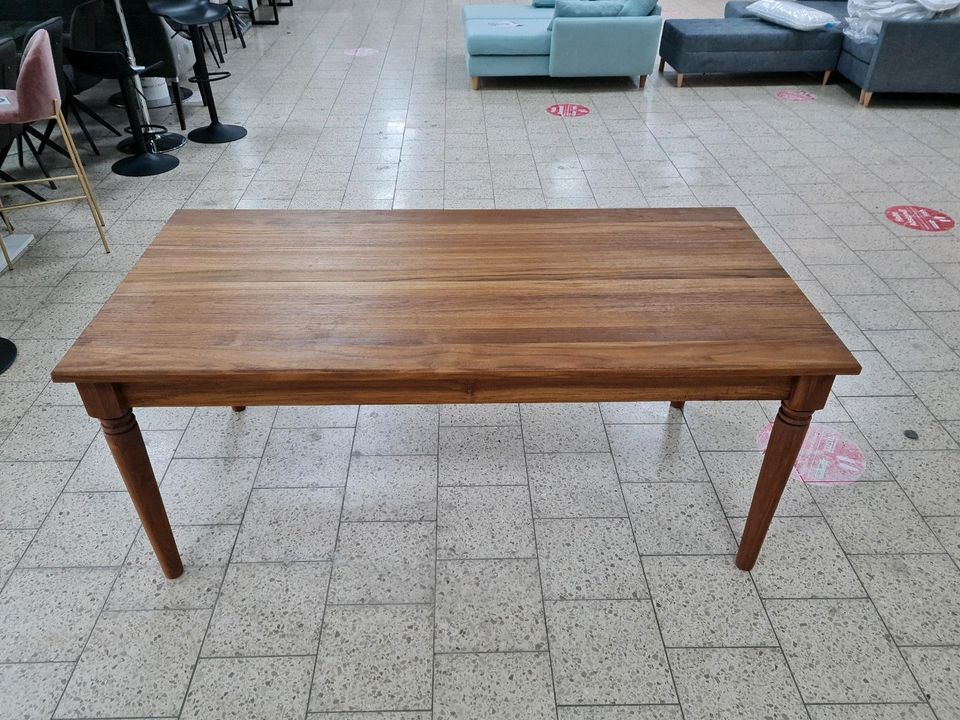 Esstisch Lambert Brasserie Massiv Holz Teak Tisch Möbel UVP 2899€ in Herbstein