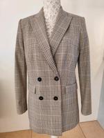 Blazer kariert braun beige Business Gr. 40 Niedersachsen - Wedemark Vorschau