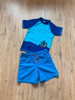 Set 2 Badeshort & UV-Shirt blau, Gr. 134 / 140, Jungs Junge München - Trudering-Riem Vorschau