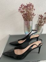 ZARA Slingpumps,Pumps, schwarz Lack, Gr. 41 Saarland - Überherrn Vorschau