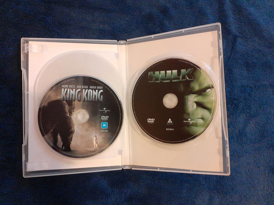 King Kong / Van Helsing / Hulk    3 DVD Collection (Englisch) in Greifswald