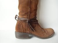 Damenstiefel - Größe 37 - Wildlederstiefel Niedersachsen - Bremervörde Vorschau