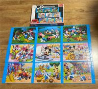Disney Mickey Mouse Puzzle Box 348 Teile 25 35 56 neuwertig Baden-Württemberg - Niedereschach Vorschau
