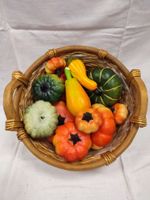 Dekomaterial: Lebensmittel Attrappen, Gemüse, Kartoffeln, Kürbis Nordrhein-Westfalen - Oberhausen Vorschau