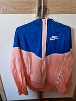 Nike Windbreaker Jacke blau koralle XL Brandenburg - Angermünde Vorschau
