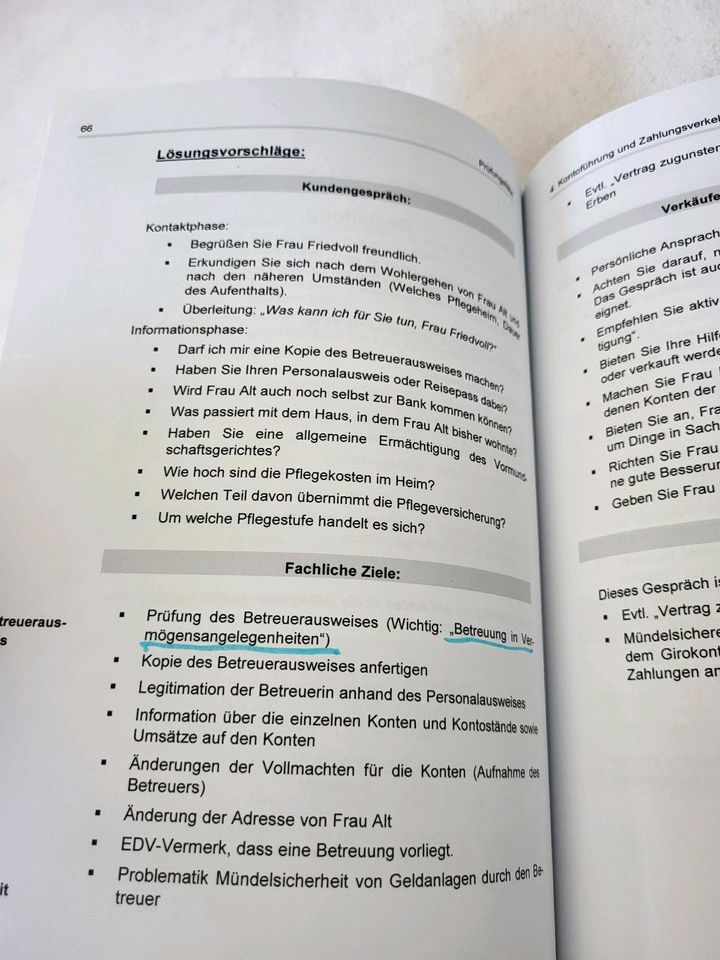 Bankkaufleute Prüfungstraining Kundenberatung in Stuttgart