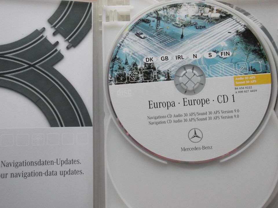 Mercedes - Navigations CD`s " Europa Audio 30 APS Version 9.0 " in Herzberg am Harz