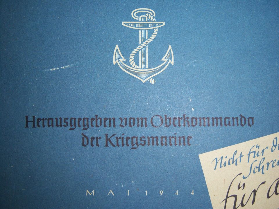 Oberkommando der Kriegsmarine Freiwache Hefte 1944 U Boot in Berlin