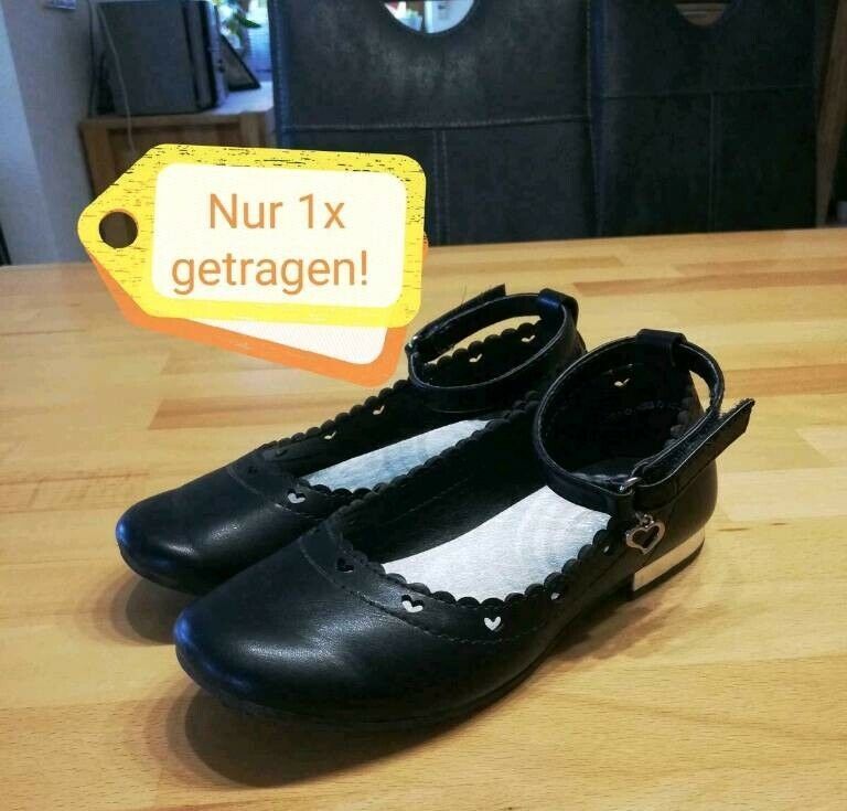 *WIE NEU* Cupcake Couture Ballerinas schwarz Herz Gr. 30 in Herbolzheim