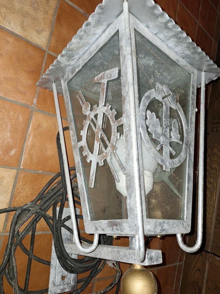 Aussen Leuchter Metallbau Innung Gesellenstück  Stahl in Mölln