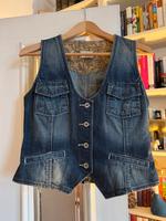 Weste S. Oliver Jeans Denim Jeansweste Gr M 38 Wandsbek - Hamburg Eilbek Vorschau