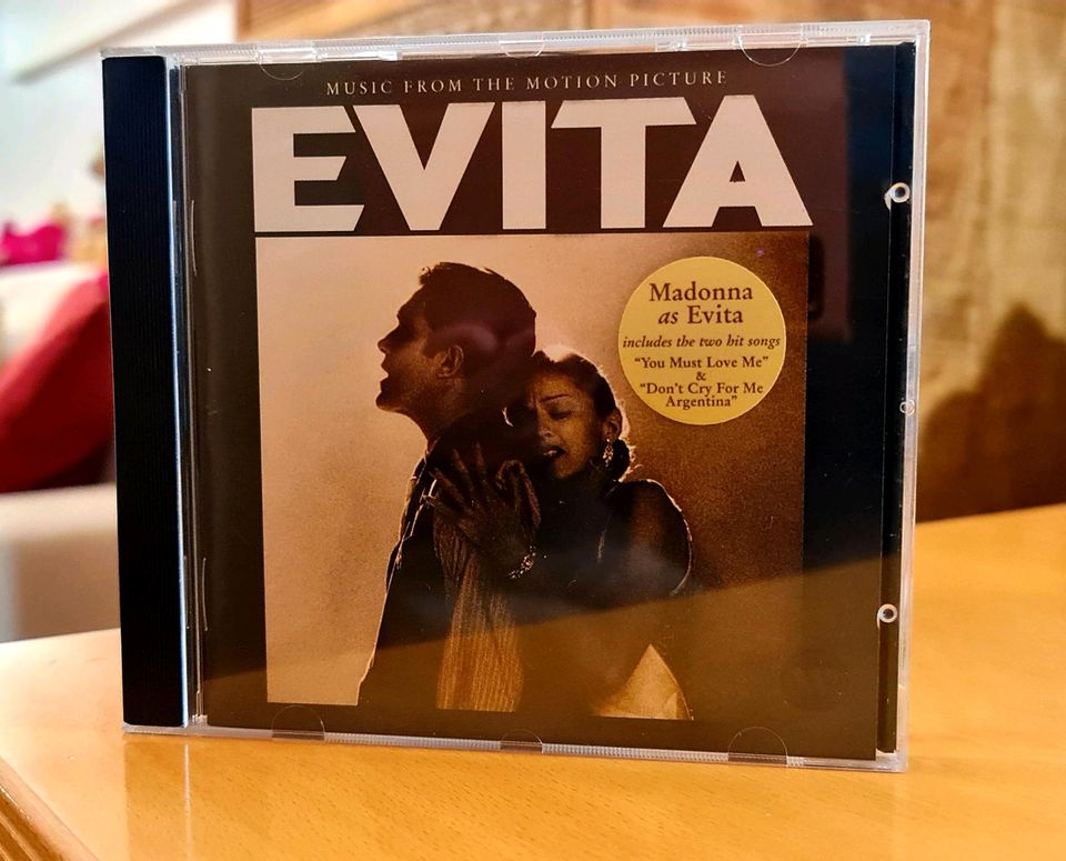 CD EVITA  - Madonna as Evita Filmmusik in Lübeck