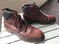 Winterschuhe Winterstiefel aus Leder in Braun Gr. 47 Hamburg-Mitte - Hamburg Hamm Vorschau