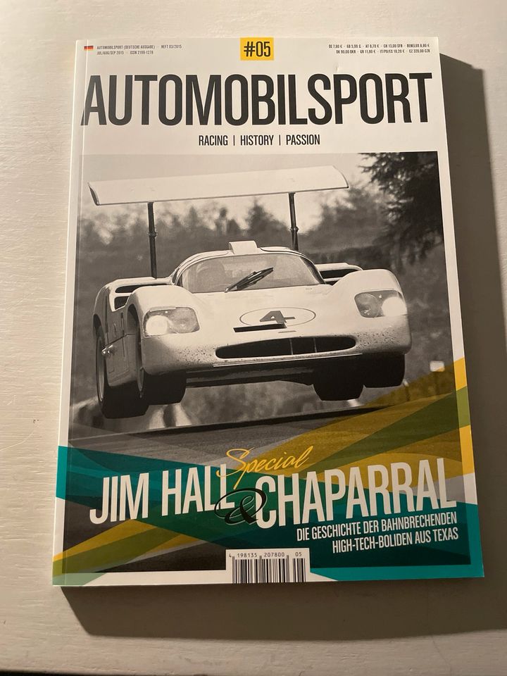 Automobilsport Magazin #5 -Jim Hall Chaparral Special- in Minden