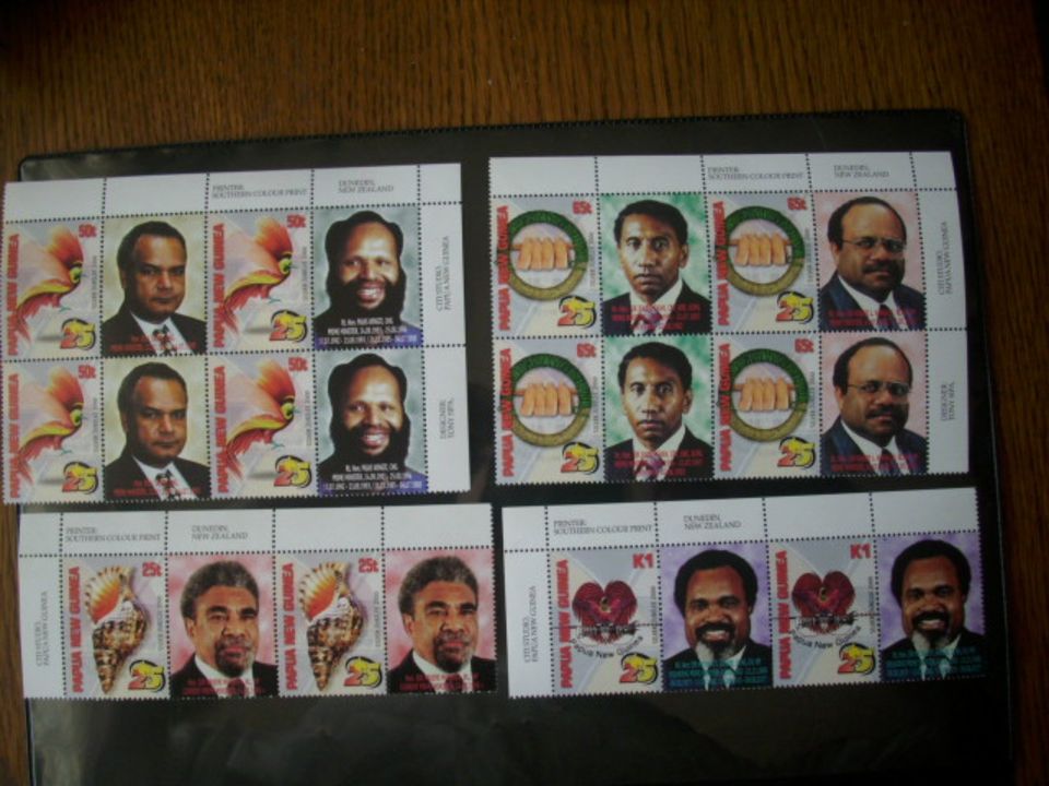 Briefmarken Papua Neu Guinea - schöne Motive in Hanau