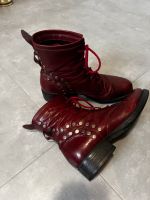 Tolle Boots/Stiefeletten von MJUS in zeitlosem dunkelrot, Gr. 40 Saarland - Nalbach Vorschau