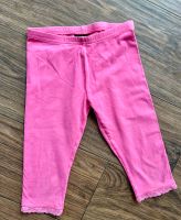 3/4-Leggins pink mit Zierbündchen Größe 122 Bayern - Ebersberg Vorschau