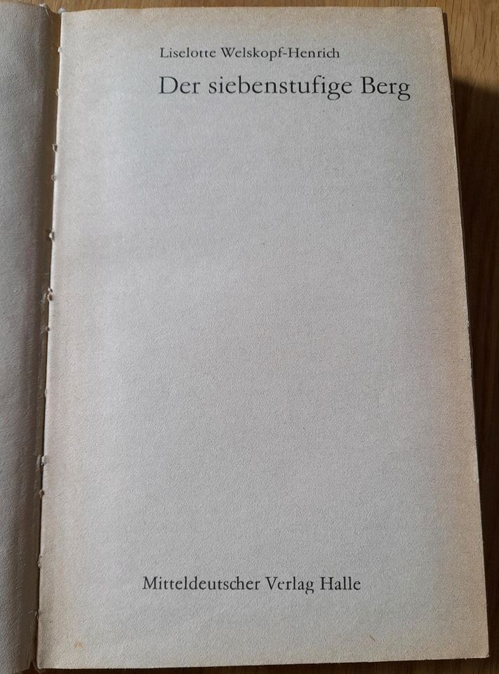 Buch Der siebenstufige Berg Liselotte Welskopf-Henrich in Schwerin