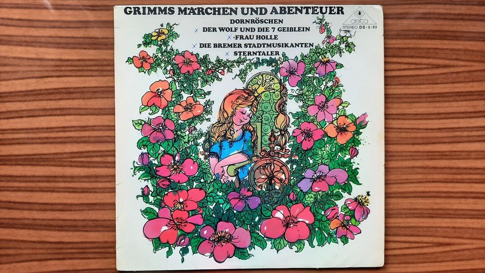 Schallplatte Grimms Märchen und Abenteuer, delta in Halle