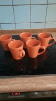 große Kaffeetassen, 5 Pötte = 1 Preis, Top Zustand, orange Brandenburg - Fürstenwalde (Spree) Vorschau