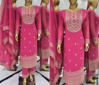 Indian suit in pink Niedersachsen - Munster Vorschau