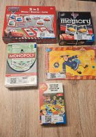 Cars Memory Domino Lotto Feuerwehrmann Sam Puzzle Spiel Monopoly Bayern - Klosterlechfeld Vorschau