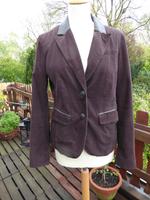Opus Blazer Cord mit Lederbesatz Gr. 36 Niedersachsen - Schortens Vorschau