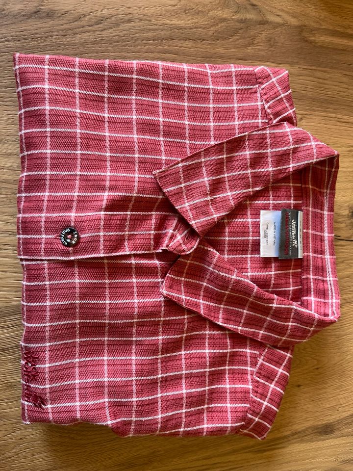 Jack Wolfskin Bluse Damen rot langarm Größe XL in Unterlüß