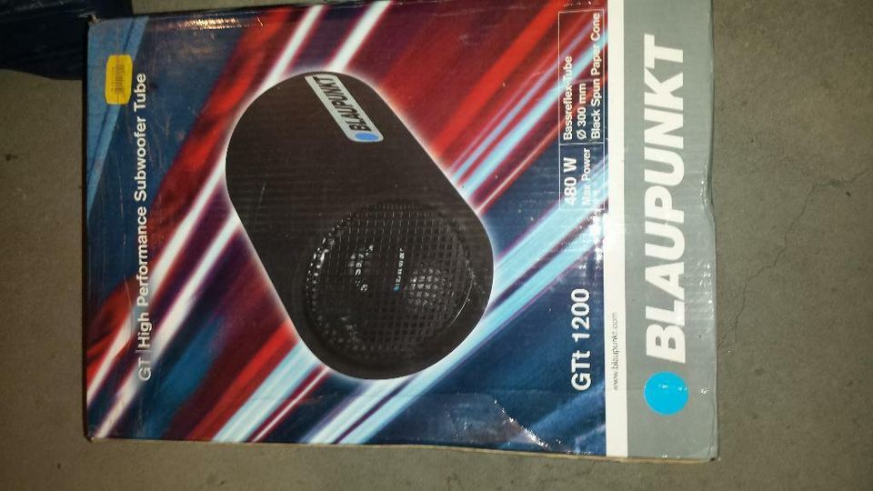 Blaupunkt Subwoofer in OVP in Wiesbaden