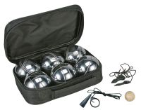 Boule Boccia Set 6 Kugeln Maßband Aufhebehilfe Zielkugel Tasche Baden-Württemberg - Münsingen Vorschau