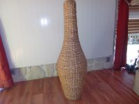 Dekorative Amphore aus Rattan, Bodenvase Hessen - Trebur Vorschau