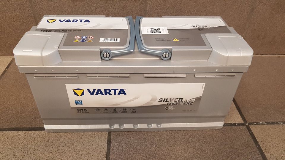 Auto Batterie VARTA Silver Dynamic AGM H15 105Ah 950A in  Nordrhein-Westfalen - Herten | Ersatz- & Reparaturteile | eBay  Kleinanzeigen ist jetzt Kleinanzeigen