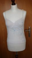 BLUE MOTION Damen Top mit BH Spaghetti Träger weiß Gr.36/38 Cup B Nordrhein-Westfalen - Frechen Vorschau