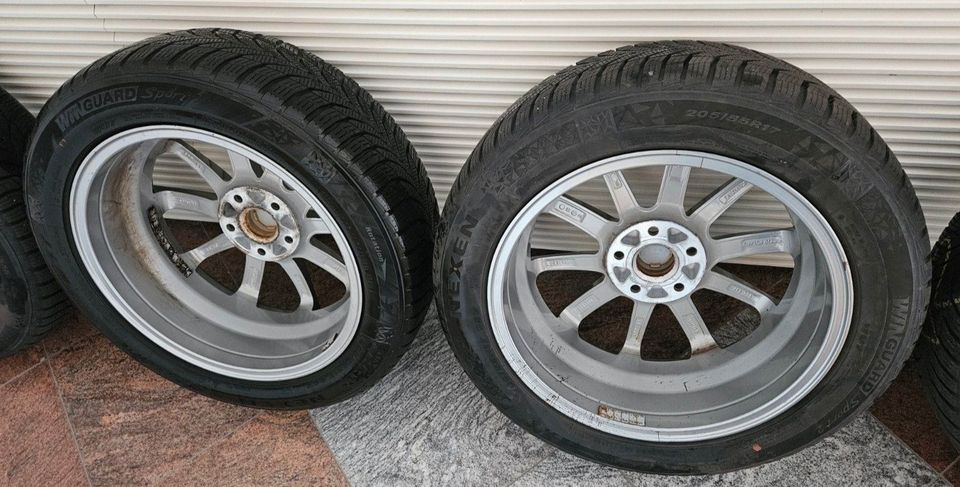 4x Winterreifen Skoda - 205/55 R17 95V - NEXEN in Burkhardtsdorf