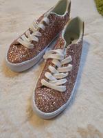 neue Sneaker rosegold Glitzer Neu 38 Niedersachsen - Goslar Vorschau