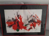 Künstlerisch gestaltetes Bild in rot und schwarz gehalten Nordrhein-Westfalen - Remscheid Vorschau