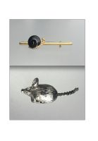 2 süße Anstecker Anstecknadel Brosche Pin Schnecke + Maus Hamburg-Nord - Hamburg Winterhude Vorschau