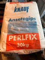 Nur noch 7 Säcke je 30kg Knauf PERLFIX Ansetzgips EN14496 Thüringen - Ilmenau Vorschau