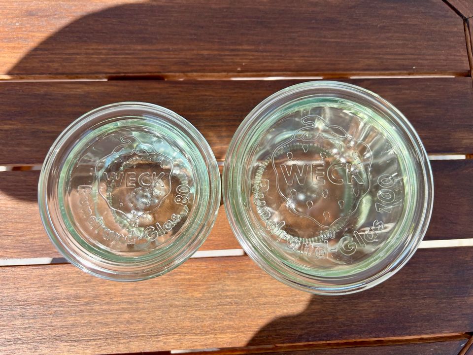 Original Weck Guglhupf-Einmachgläser Glas Gläser 6 Stück in Sassnitz