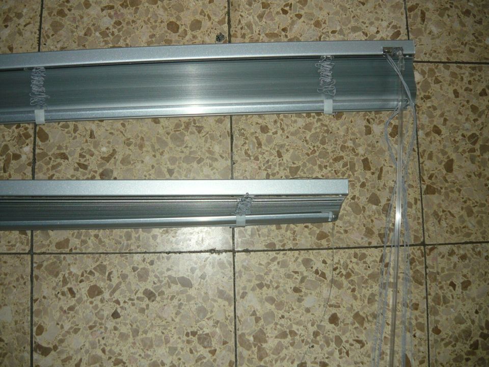 2 x Aluminiumjalousie Lamellen silber 1635mm x 1000mm 163,5x100cm in Düsseldorf