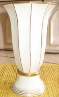 Vase mit Goldstreifen Nordrhein-Westfalen - Lübbecke  Vorschau