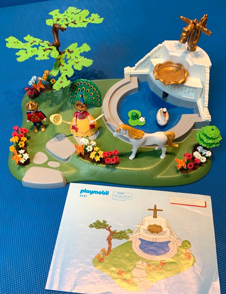Playmobil 4137 Feen/Prinzessinnen Brunnen mit Funktion in Bretzfeld
