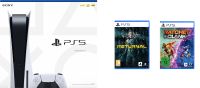 Playstation 5 (PS5) Disk Vers.Konsole inkl. Controller + 2 Spiele Dortmund - Eving Vorschau