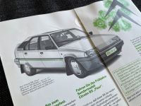 Citroën BX Werbung, Karte von 1987 Nordrhein-Westfalen - Bergisch Gladbach Vorschau