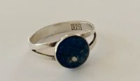 Ring 925 Sterling Silber echt LAPISLAZULI Stein 16 mm Durchm. 50 Kreis Ostholstein - Timmendorfer Strand  Vorschau