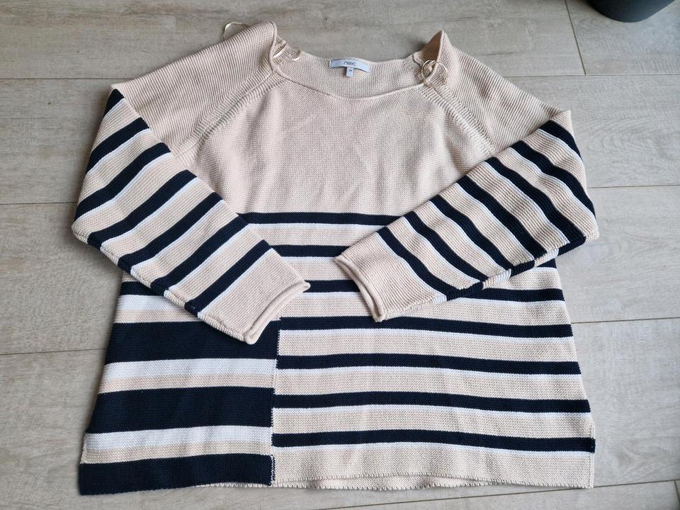 Next Pullover Pulli Streifen Größe 20 (48) ungetragen in Bremen