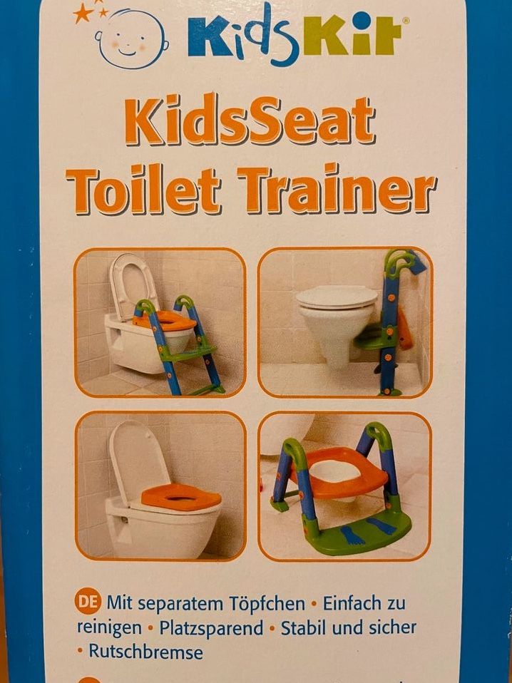Kinder- Töpfchen Toilettenleiter Kindgerechter WC-Sitz KidsSeat in Schwaikheim