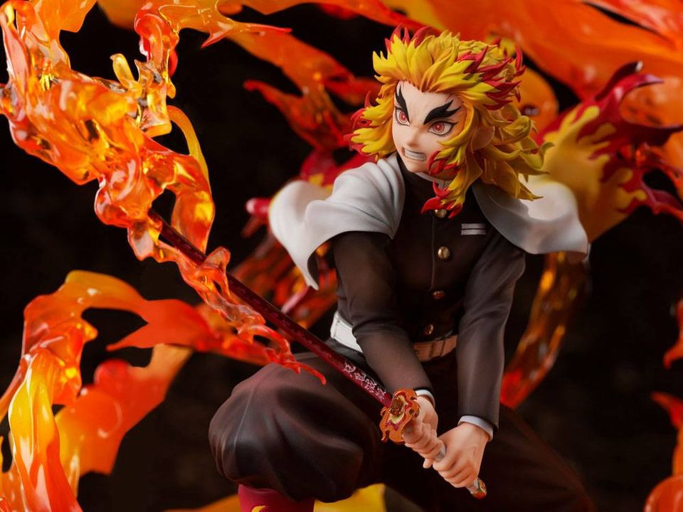 Demon Slayer Kyojuro Rengoku 1/ 8 Anime Figur Aniplex in Magdeburg