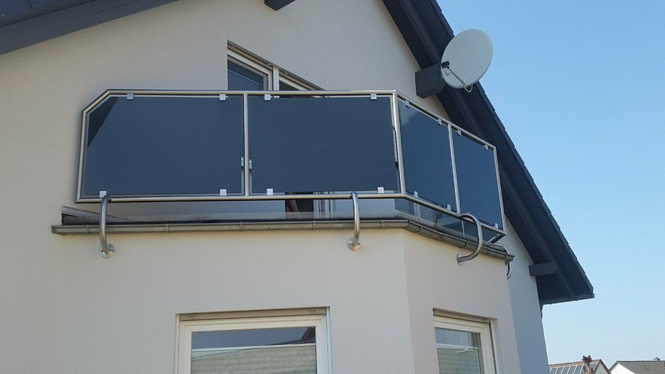 Geländer Handlauf Tor Zaun Treppe Balkon Pool Gitter Edelstahl VA in Stollberg